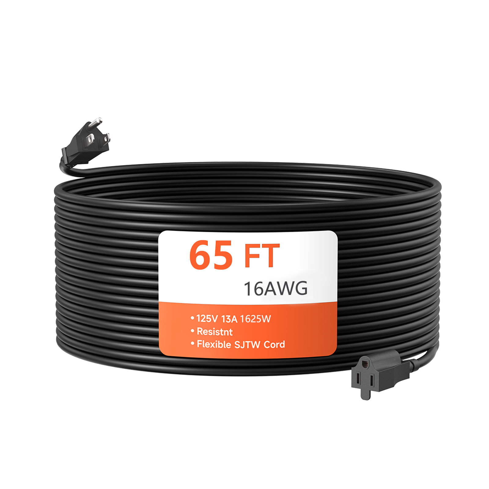 Outdoor Power Extension - U.S. Standard Outdoor Extension Cord 20/1.8