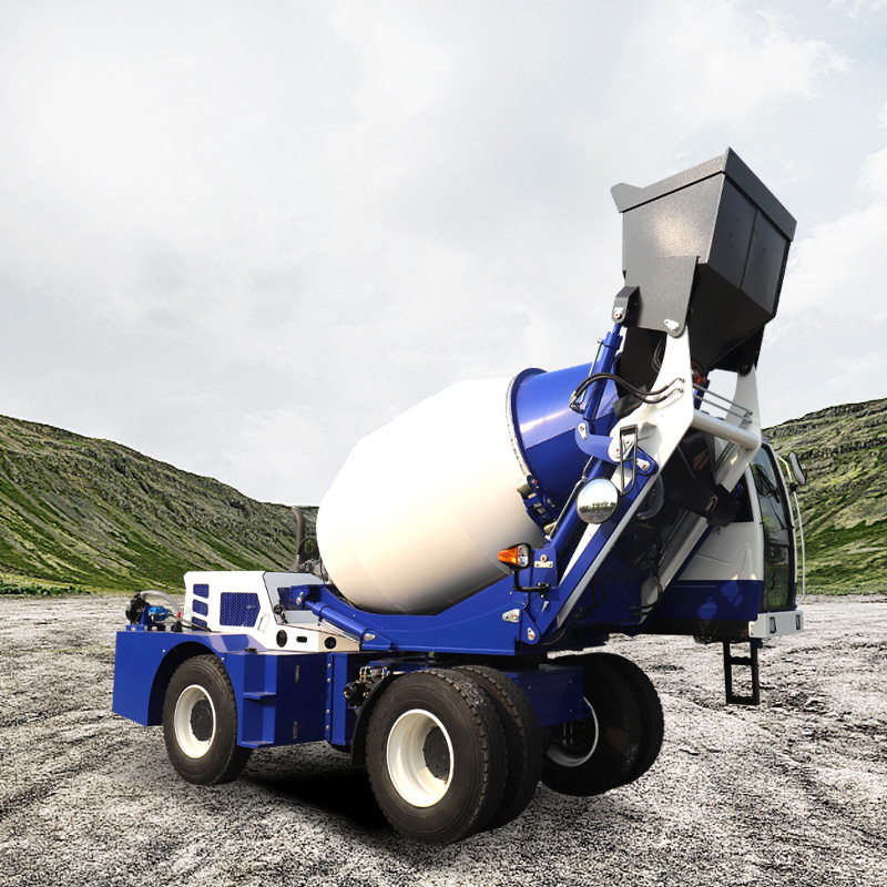 Concrete Mixer Small - EPA Fully Automatic Self Loading Cement
