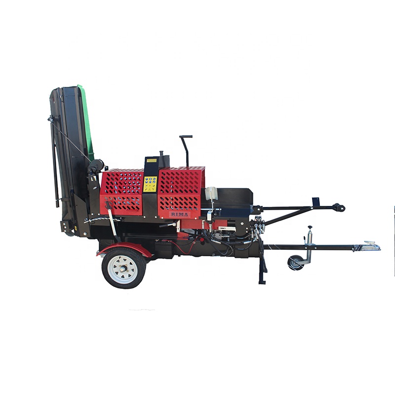 20Ton Horizontal Hydraulic  Lo - Log Splitter Electric ulasan dan harga