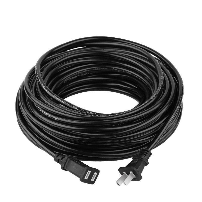 US Canada 2-prong Male To Fema - Outdoor Power Extension Cord ulasan dan harga