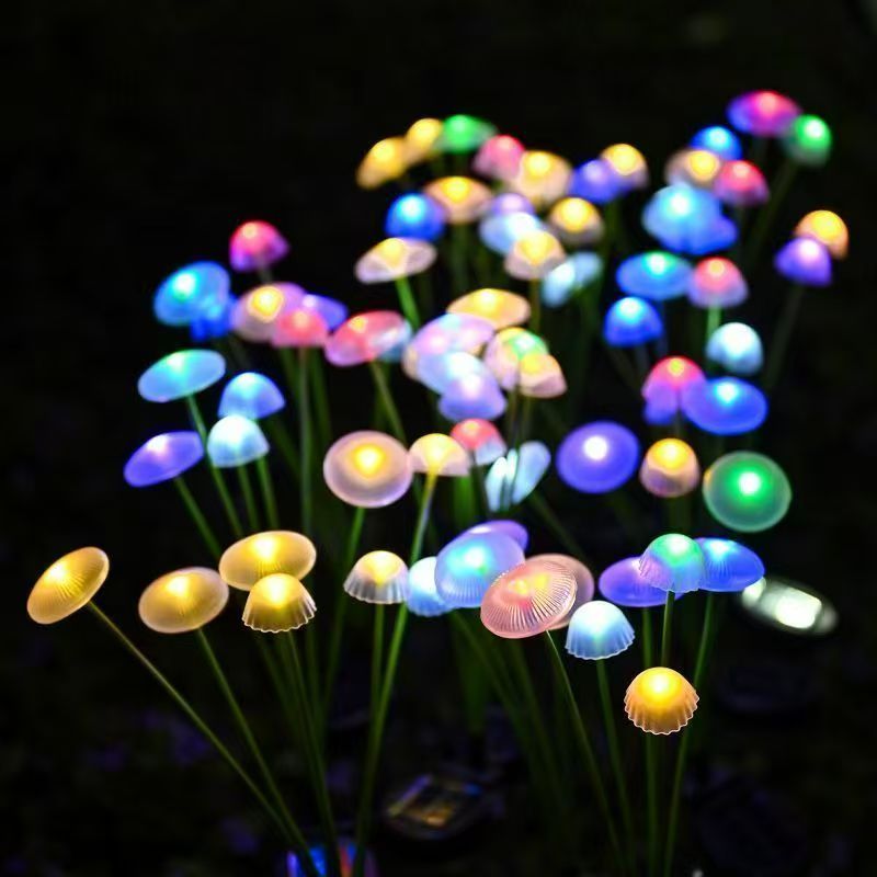 Solar Jellyfish Mushroom Light - Outdoor Power Hub ulasan dan harga