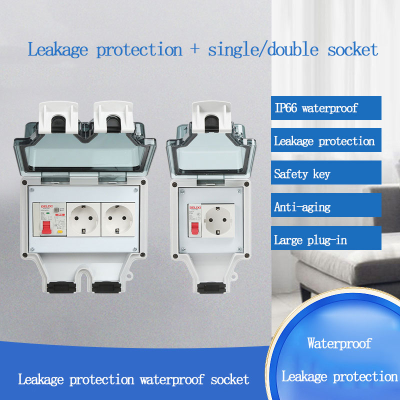 Outdoor Waterproof Socket 86 T - Power Switch Outdoor ulasan dan harga