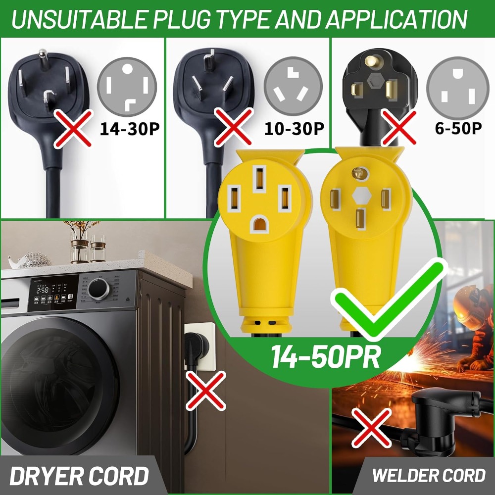 US Shipping Hot New 25FT 50 Am - Outdoor Power Extension Cord ulasan dan harga