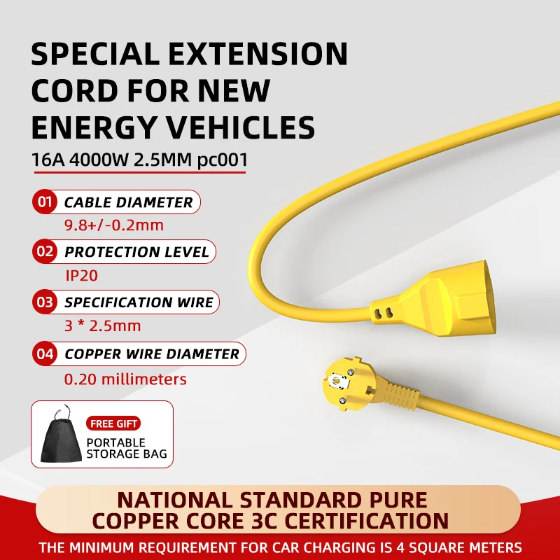 16A EU Schuko Power Strip 4KW  - Outdoor Power Extension Cord ulasan dan harga