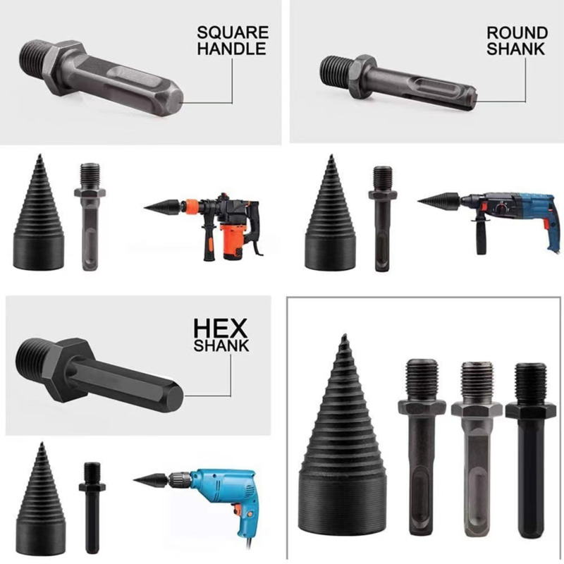 Wood Drill Bit Firewood Splitt - Log Splitter Electric ulasan dan harga