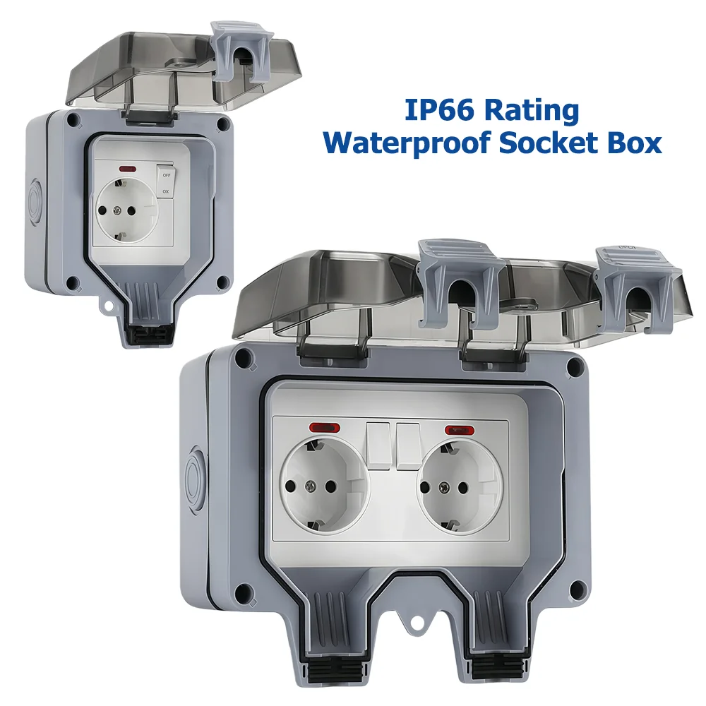European-Style Outdoor Socket  - Power Switch Outdoor ulasan dan harga