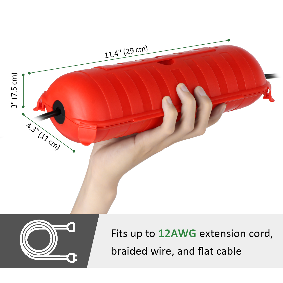 Weatherproof IP54 Outdoor Exte - Outdoor Power Extension Cord ulasan dan harga