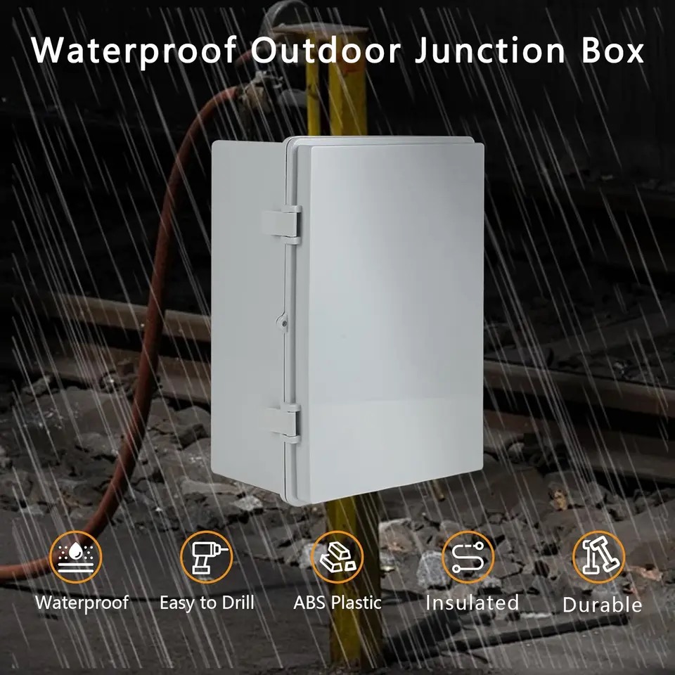 IP66 Waterproof Gray/Transpare - Power Switch Outdoor ulasan dan harga