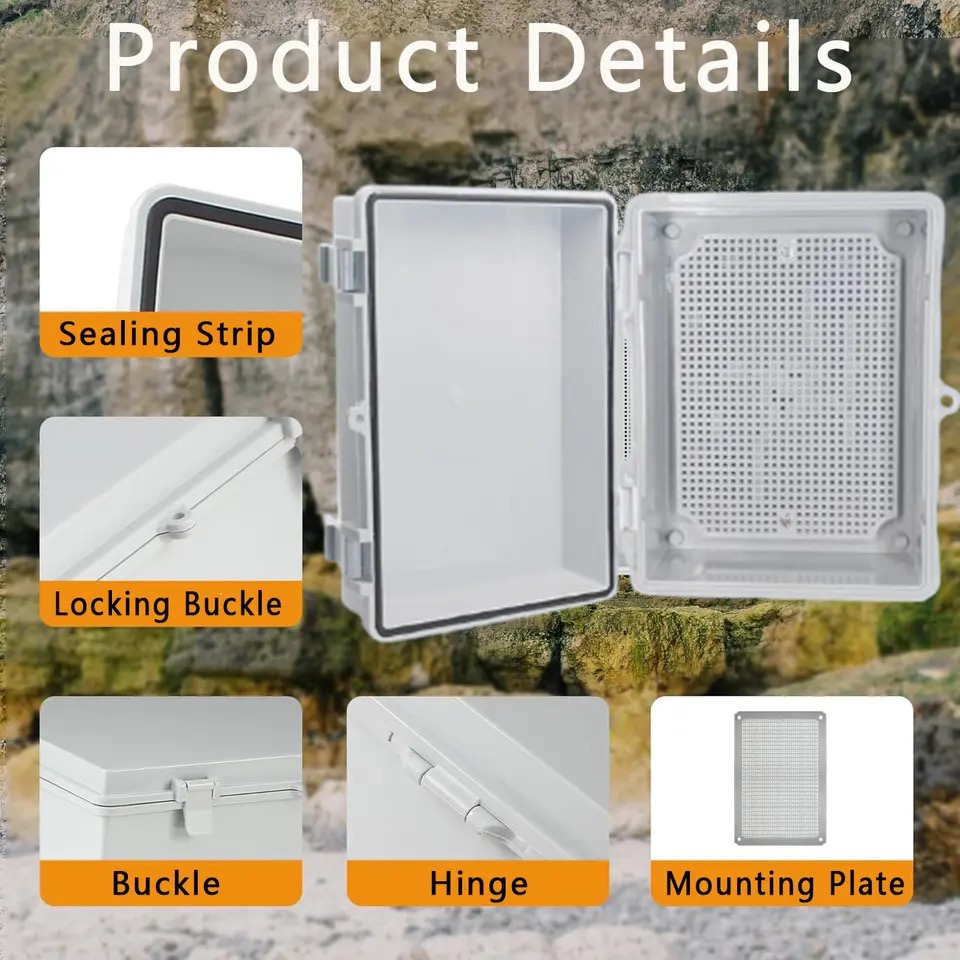 IP66 Waterproof Gray/Transpare - Power Switch Outdoor ulasan dan harga