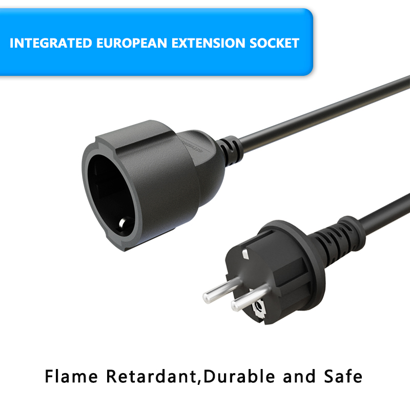 LIPWEL European Extension Cord - Outdoor Power Extension Cord ulasan dan harga