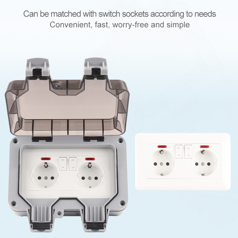 IP66 EU Germany Standard Water - Power Switch Outdoor ulasan dan harga