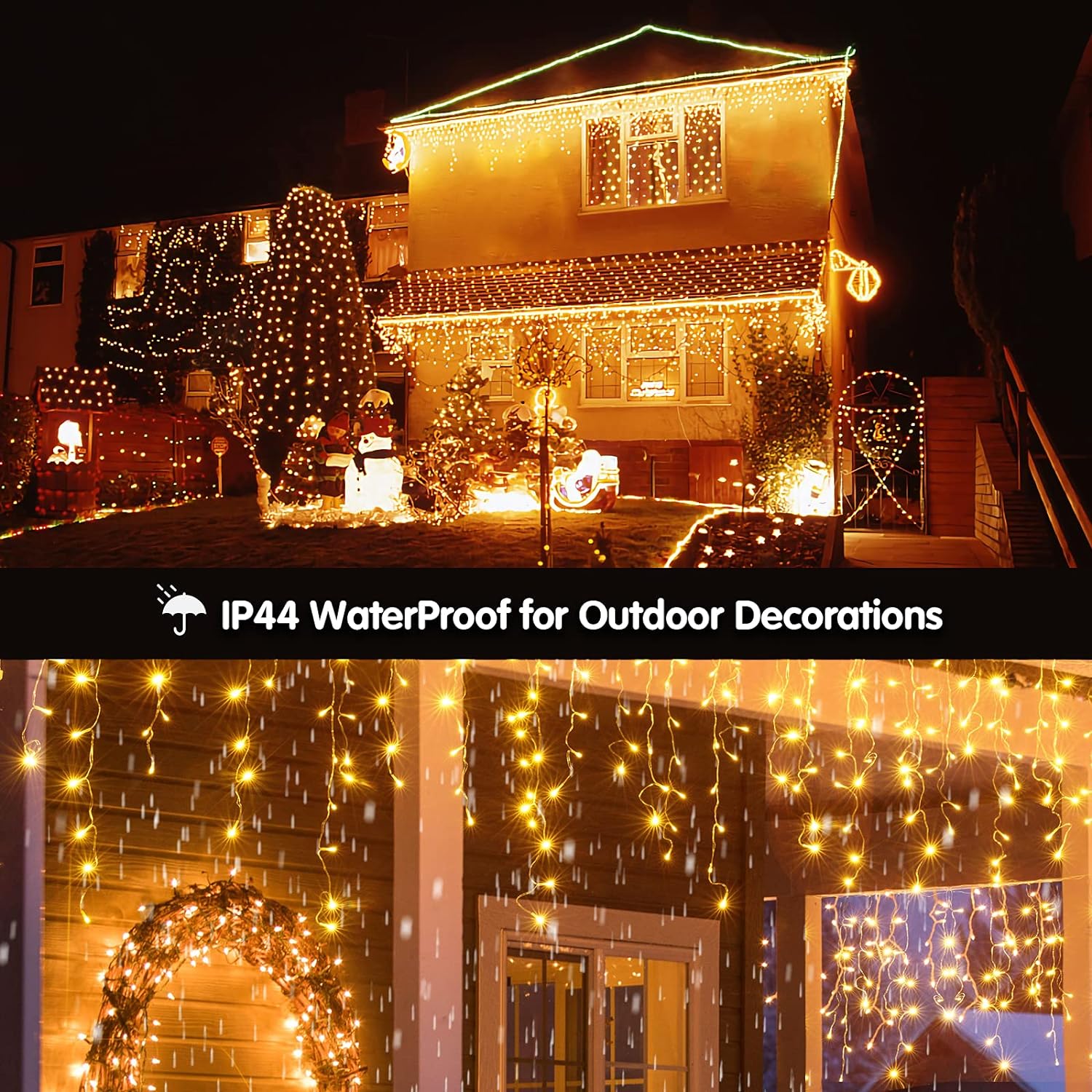 Christmas Decorations Icicle S - Outdoor Power Hub ulasan dan harga