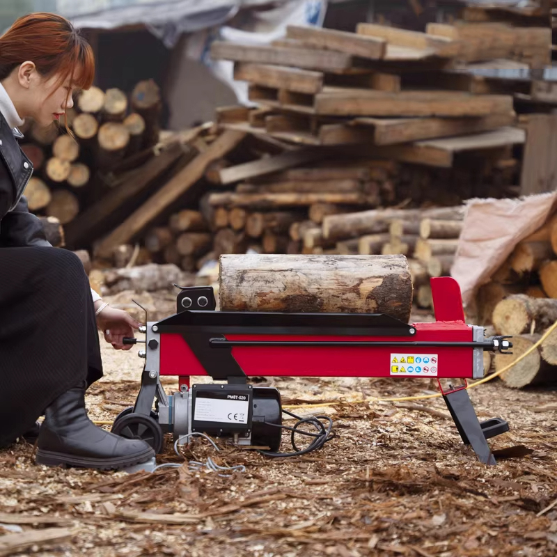4/6/8-Ton Hydraulic Log Splitt - Log Splitter Electric ulasan dan harga