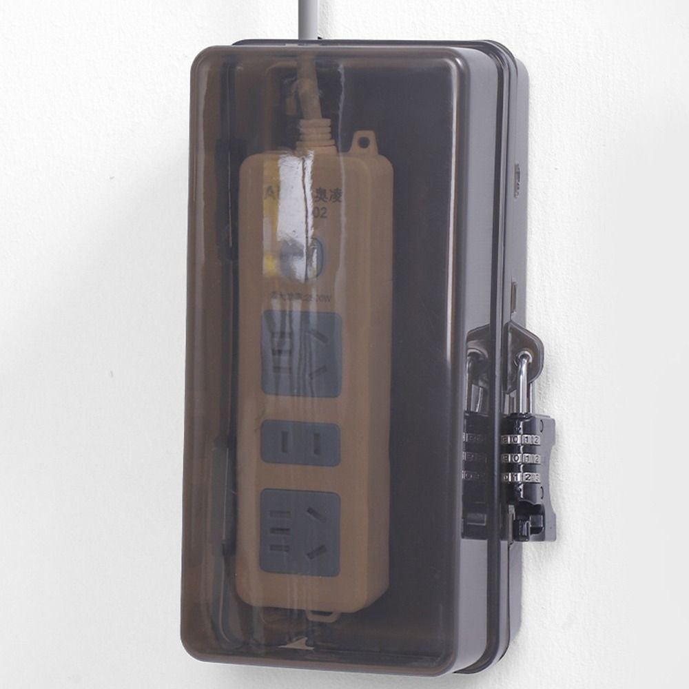 Durable Plastic Plug Box Anti- - Outdoor Power Extension ulasan dan harga