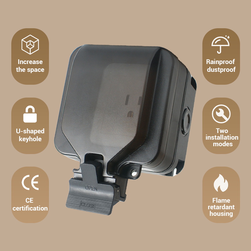 Avoir IP66 Wall Waterproof Soc - Outdoor Power Module ulasan dan harga