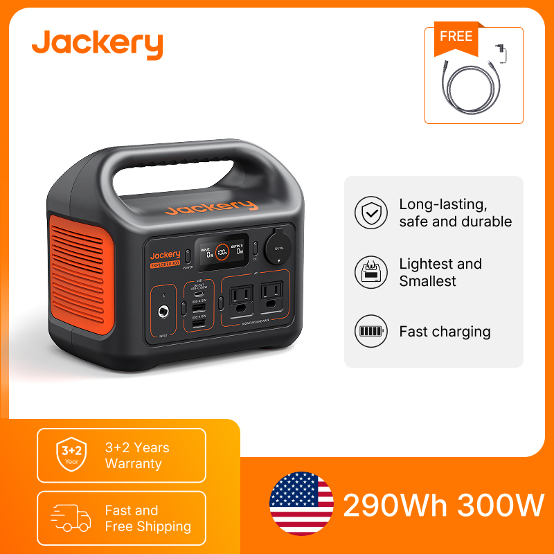 Jackery Portable Power Station - Outdoor Power Extension Cord ulasan dan harga