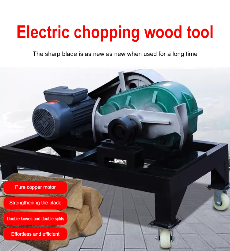 Electric Wood Firewood Process - Log Splitter Electric ulasan dan harga