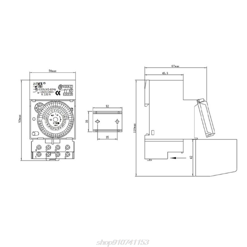 SUL181H Mechanical Timer 220V  - Outdoor Power Timer ulasan dan harga