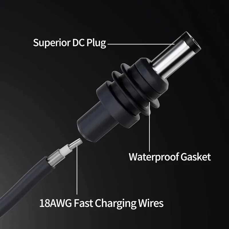 B04B New Heavy Duty Waterproof - Outdoor Power Extension Cord ulasan dan harga