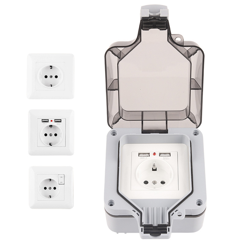 IP66 Outdoor Weatherproof 16A  - Power Switch Outdoor ulasan dan harga