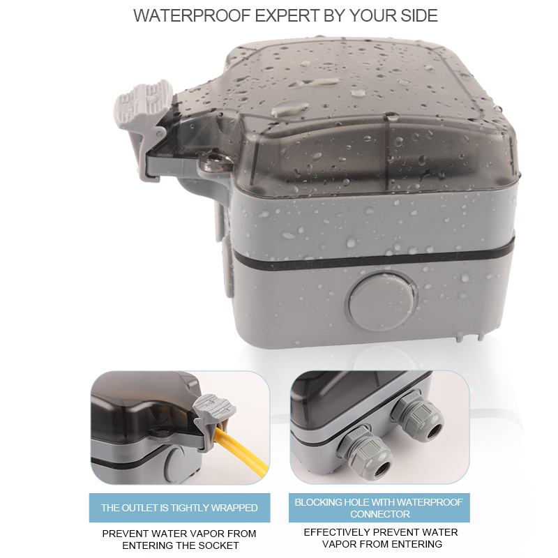 IP66 Outdoor Weatherproof 16A  - Power Switch Outdoor ulasan dan harga