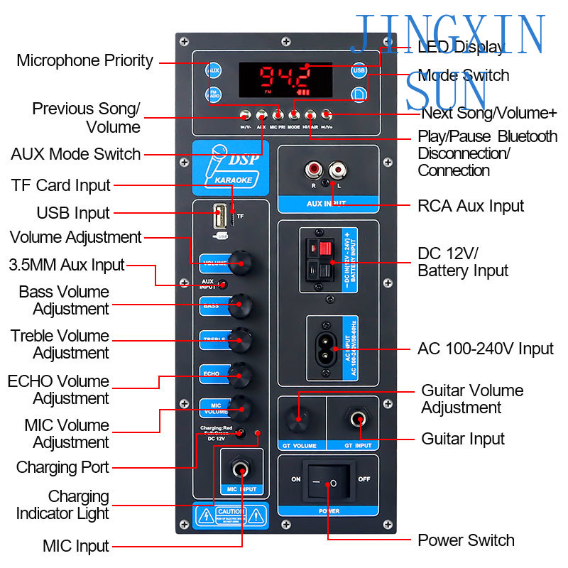 VIRE High Power DSP Bluetooth  - Outdoor Power Module ulasan dan harga