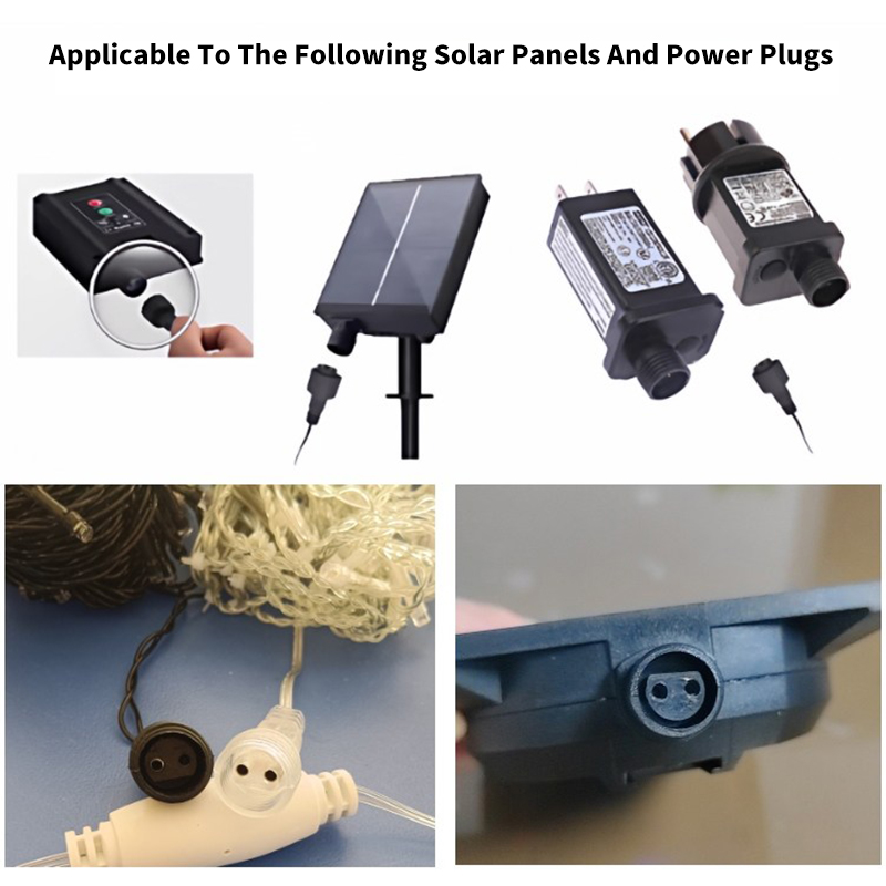 Outdoor 2Pin LED Connector wit - Outdoor Power Hub ulasan dan harga