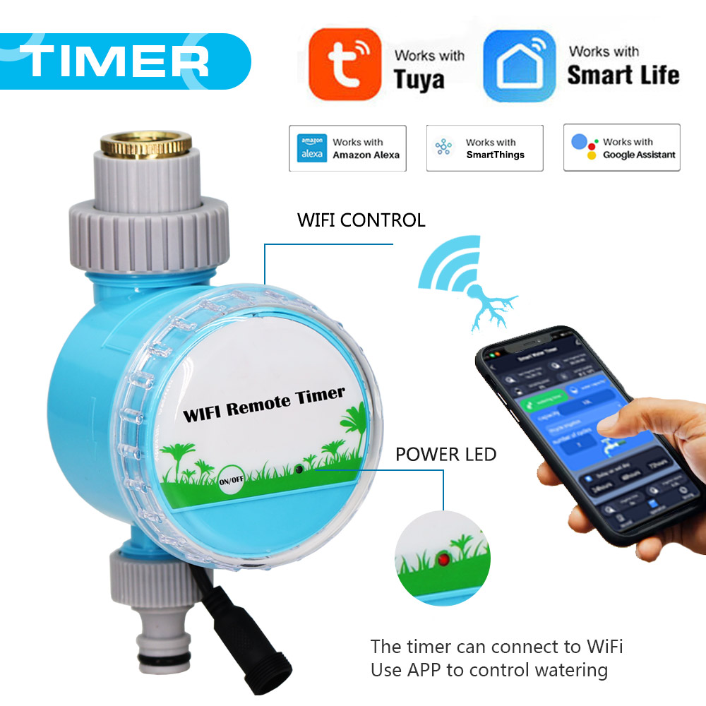 WiFi Wireless Garden Water Tim - Outdoor Power Timer ulasan dan harga