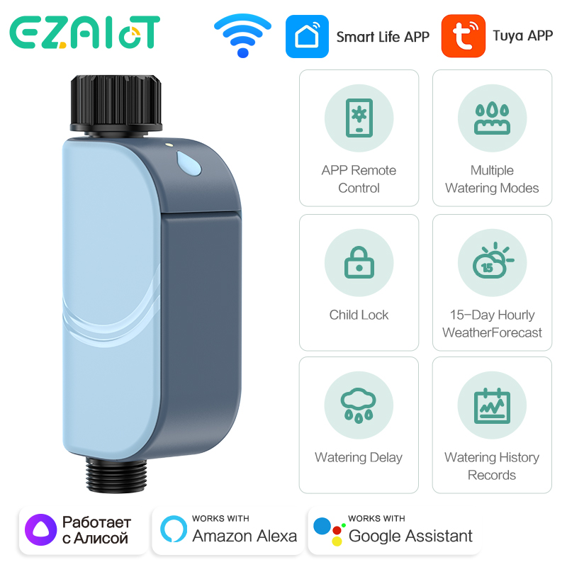 Smart Tuya WIFI Garden Waterin - Outdoor Power Timer ulasan dan harga