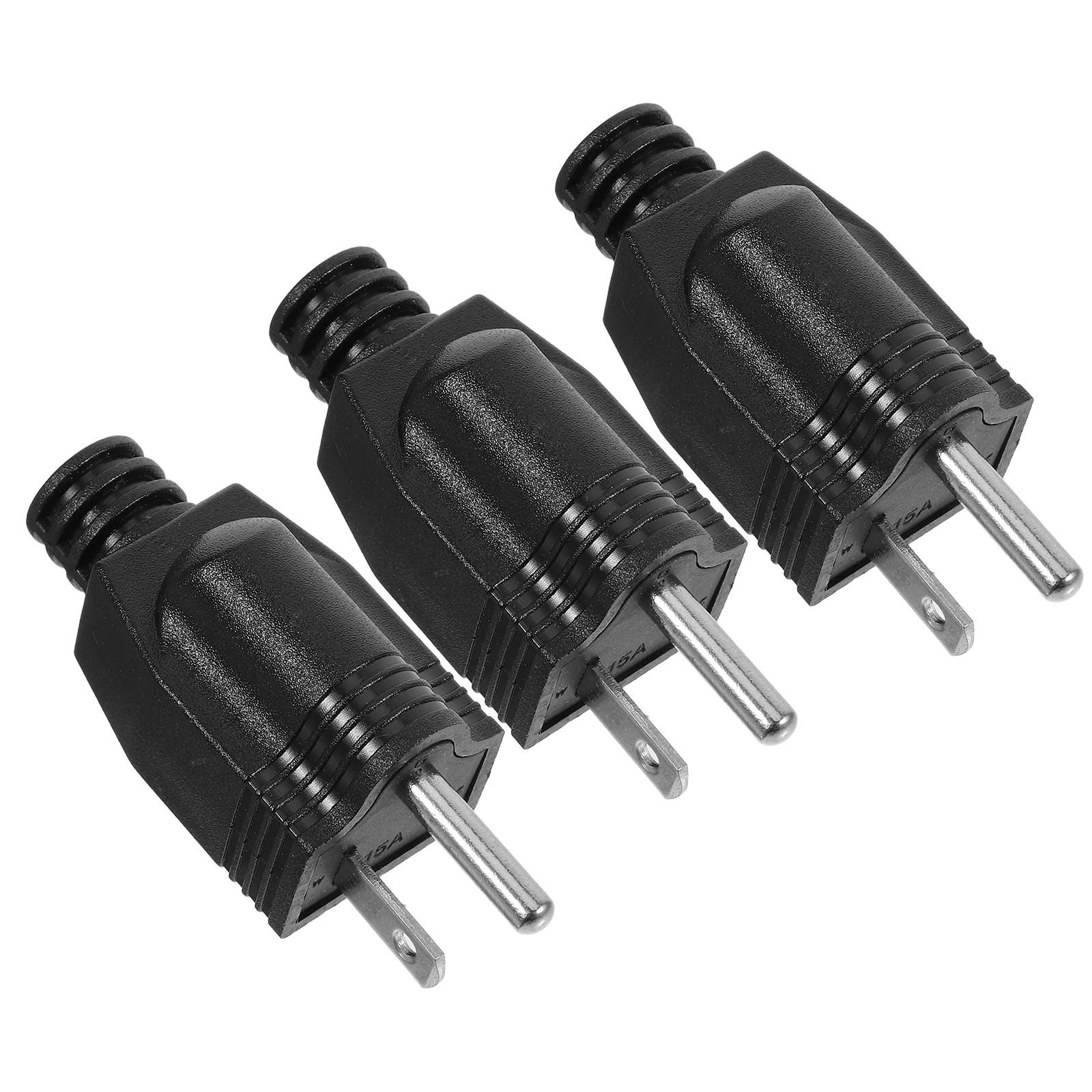 3Pcs Three Prong Male Electric - Outdoor Power Extension Cord ulasan dan harga